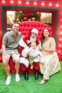 Famosos se reúnem em brunch natalino de luxo no VillageMall