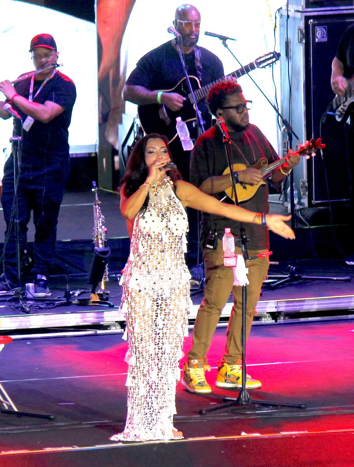 Karinah Brilha no Navio do Zeca Pagodinho em uma noite de muito samba e alegria 21 Karinah no Navio do Zeca - Crédito da Foto: Renato Cipriano / Zuleika Ferreira - Divulgação