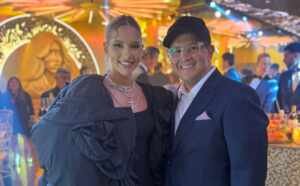 Bruno Avelar prestigia festa de Virginia Fonseca