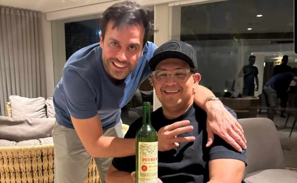 Bruno Avelar e Pablo Marçal embarcam no luxuoso jato Gulfstream rumo a Orlando