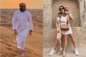 Johnathan Alves retorna a Dubai em viagem de férias com a família