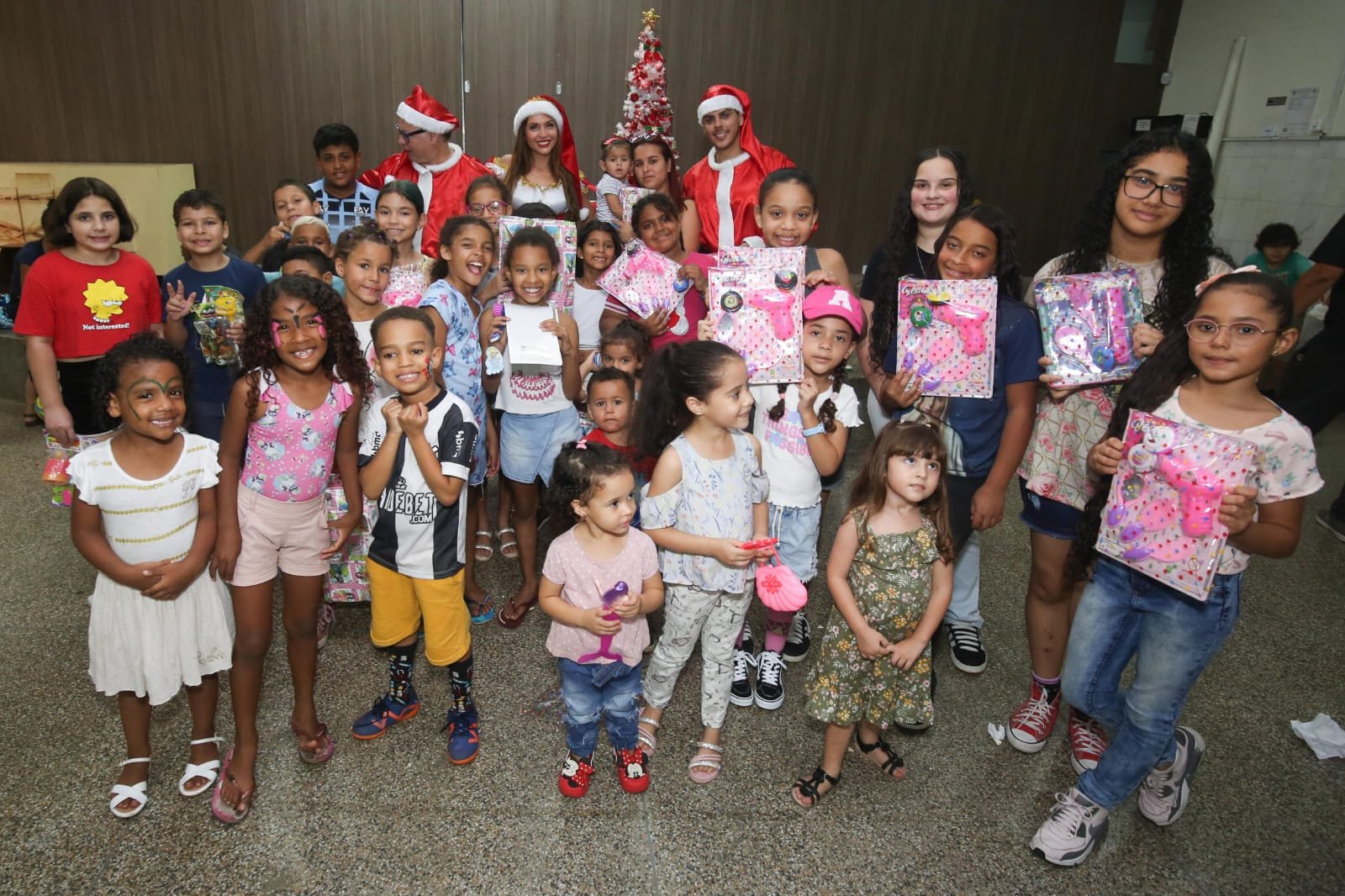 Maria Melilo transforma Natal de crianças carentes em SP com ação emocionante 22 Fotos: Amaury Nehn/Divulgação