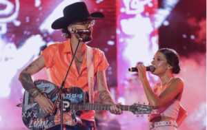 Ana Castela cantou com Luan Pereira no ultimo dia do Navio da Boiadeira