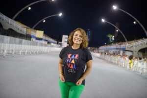 Eloise Matos segue sendo a voz da Apuração do Carnaval de São Paulo