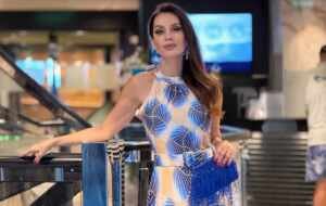 Claudia Métne realiza fashion trip a bordo do navio MSC Grandiosa