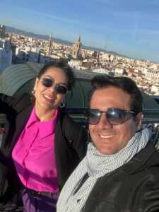 Realizações: Lis Luciddi celebra as festas de fim de ano em família em Valência, na Espanha
