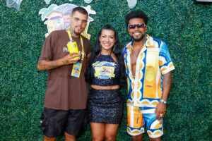 Naldo, Moranguinho e PJ se preparam para gravação do DVD Casa do Naldo no RJ