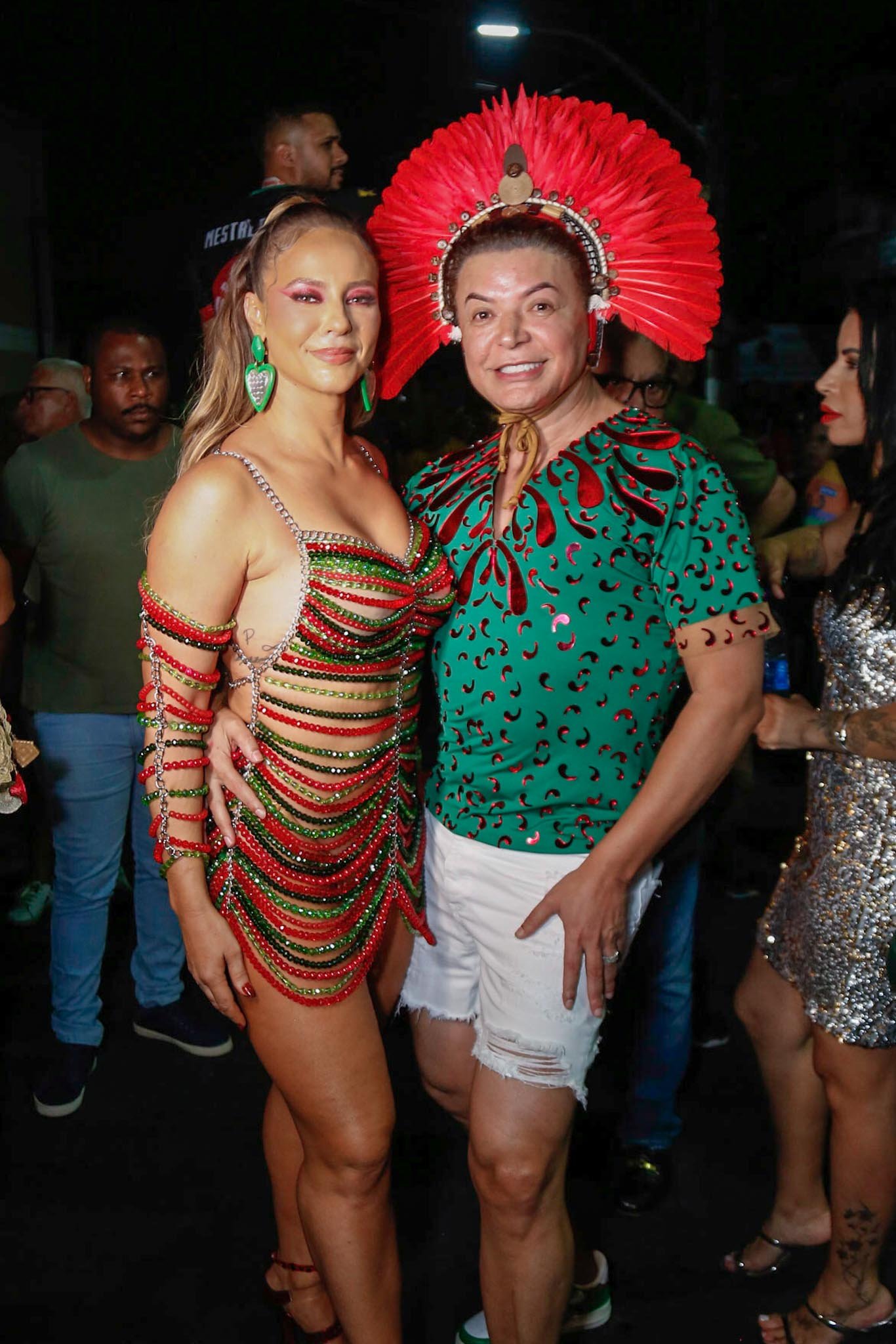 Paolla Oliveira brilha com look deslumbrante para a Grande Rio 21 Fotos: Paulo Tauil / Brazil News