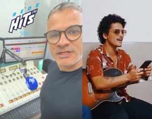 Bruno Mars segue Rádio Hits: A única rádio brasileira na lista do astro