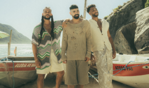 Dilsinho recebe o duo Calema no Brasil para gravação de videoclipe