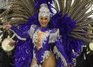 Vanessa Aggio, Rainha de Bateria do Camisa 12, brilha como Ogum e garante o vice-campeonato no Acesso II