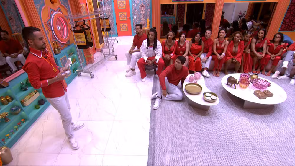 João Gabriel escolhe cinco pessoas como alvos para o 4º Paredão do BBB 25