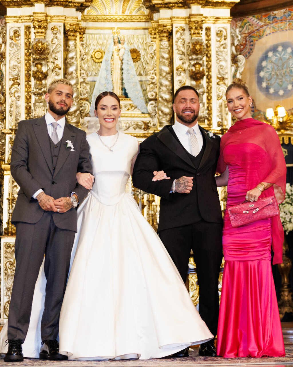 Samara Pink, sócia de Virginia Fonseca, reúne famosos com festão de casamento em SP
