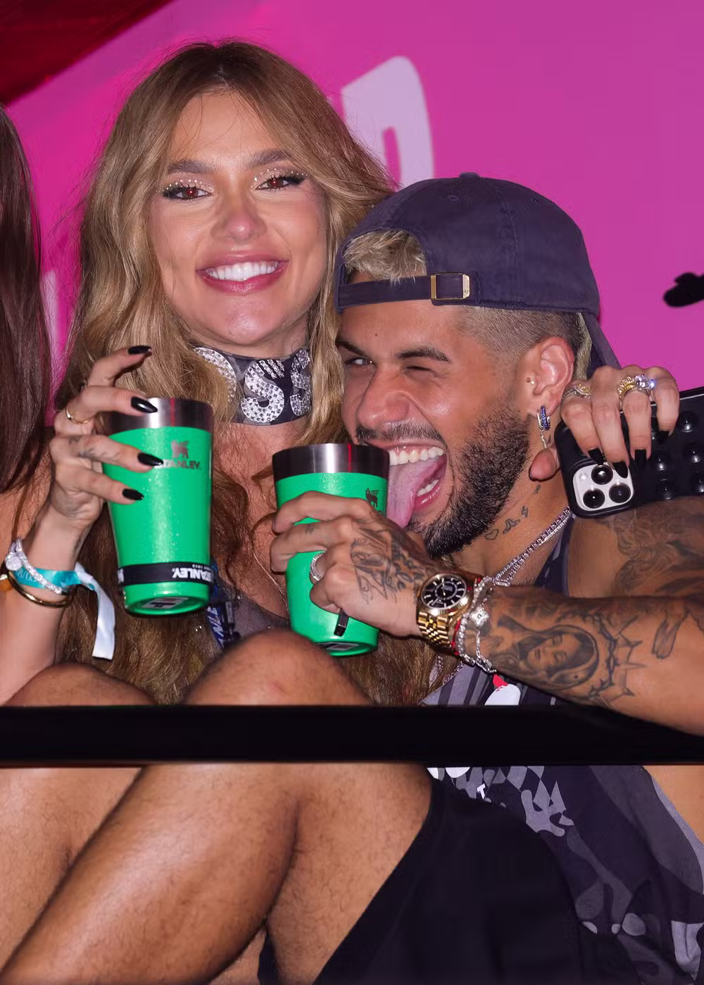 Virginia Fonseca e Zé Felipe curtem Carnaval com ritmo de romance na Sapucaí 20 Virginia Fonseca e Zé Felipe curtem Carnaval com ritmo de romance na Sapucaí