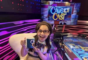 Manu Bistene no CaveCast: Muita emoção e curiosidades de Isadora em a “A Caverna Encantada”