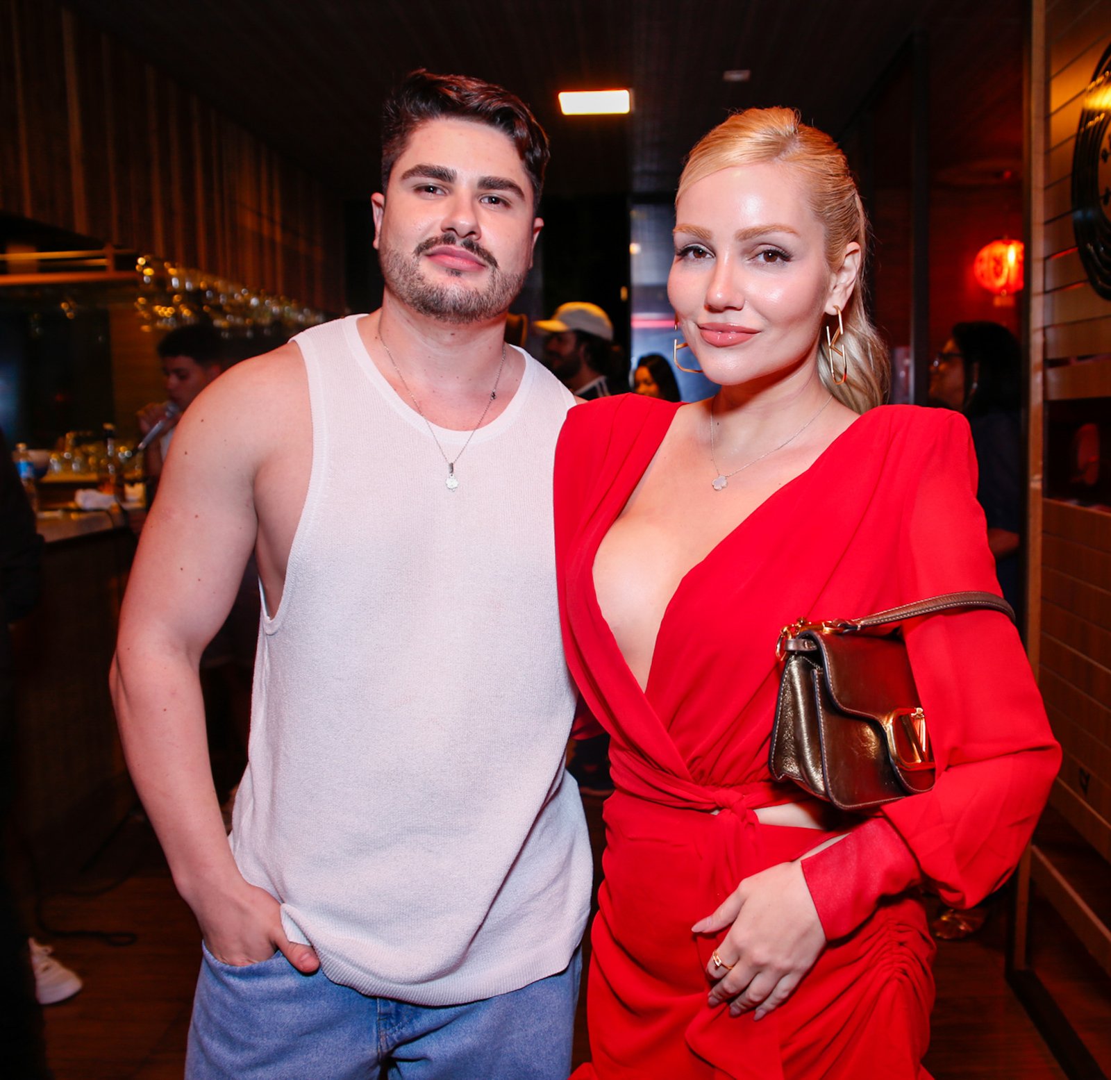 Lucas Souza com a namorada Isabela Simões - Crédito da Foto: Thiago Duran - Divulgação