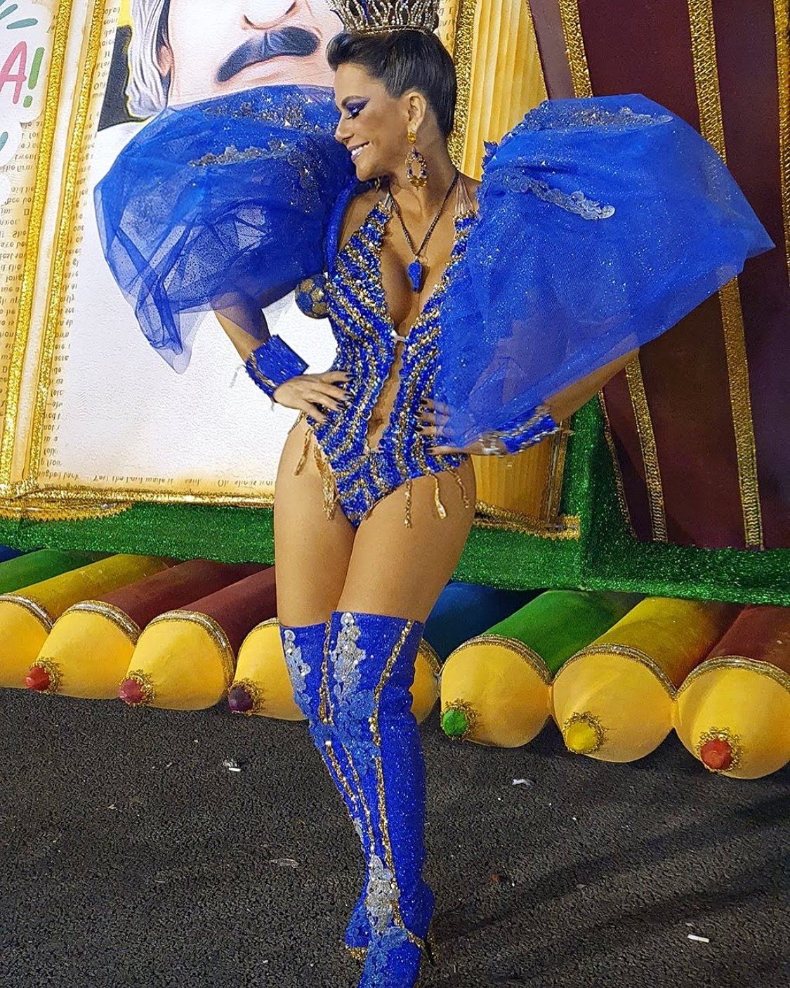 Tania Oliveira em seu último desfile - Crédito da Foto: Renato Cipriano - Divulgação