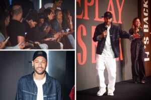 Neymar rouba a cena em desfile de moda em meio a polêmica