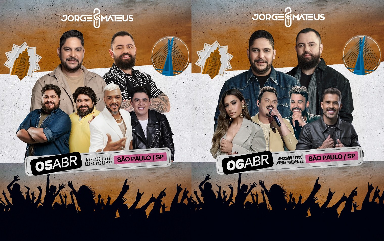Jorge e Mateus 20 anos atracoes