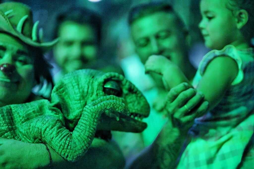Circo dos Dinossauros entra na reta final da temporada em Campinas Circo dos Dinossauros entra na reta final da temporada em Campinas