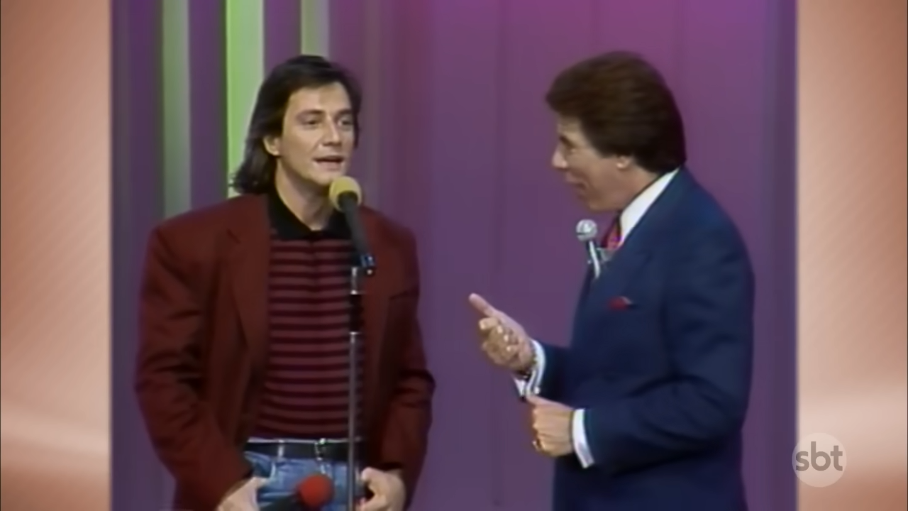 fabio jr e silvio santos show de calouros