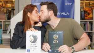 Maíra Cardi e Thiago Nigro lançam livros em São Paulo