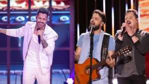 Bruno Rosa e Clayton & Romário emocionam com shows na turnê de 20 anos de Jorge e Mateus