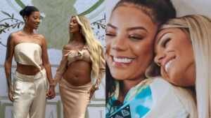 Brunna Gonçalves comemora oito anos de relacionamento com Ludmilla
