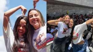 Renata, campeã do BBB 25, é recebida com festa em Fortaleza ao lado de Eva