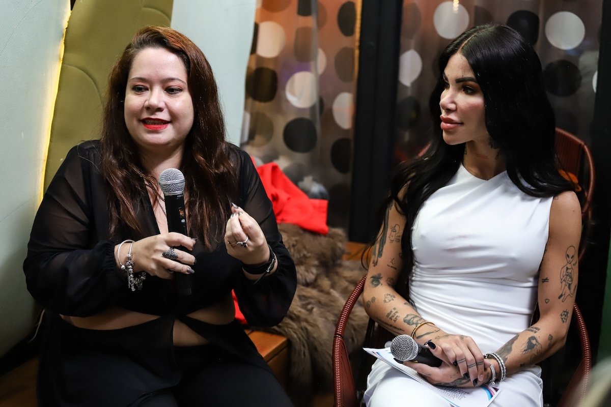 Dra. Anax Martins - Psicologa e Vicki Demito - Influenciadora e Embaixadora do Selo Vitoria | Foto: Carlos Pupo / PhotoMedia