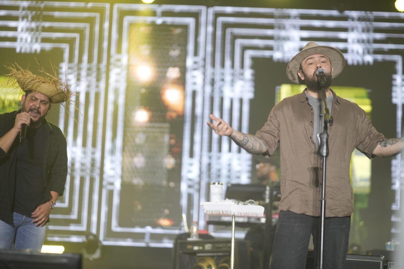 Estrelas da música nacional brilham no palco do Arraiá do Berimbau 28 Fotos: AG Fred Pontes