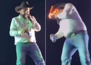 Cantor Léo, da dupla com Raphael, sofre queimaduras durante show em Pontal (SP)