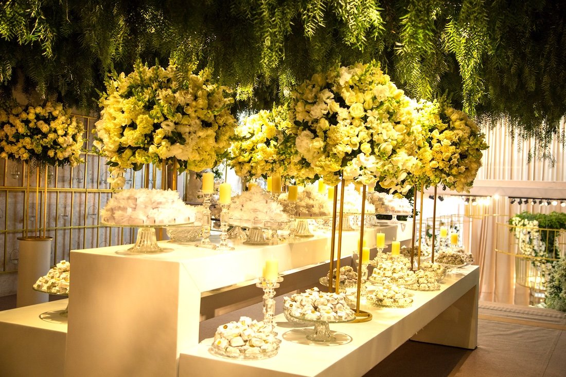 Diana Mota e Caio Marconzi assinam projeto exclusivo de decoração para o casamento milionário de Buzeira e Hirally Yamashiro 17 Decoração do casamento de Buzeira e Hirally Yamashiro - Crédito da Foto: Estudio Indrid / Divulgação