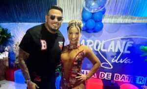 Cacau Jr aparece na coroação da rainha da Inocentes e reencontra amigos do Pique Novo