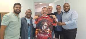 Estácio de Sá é recebida por Átila Nunes e anuncia homenagem a Tata Tancredo em 2026
