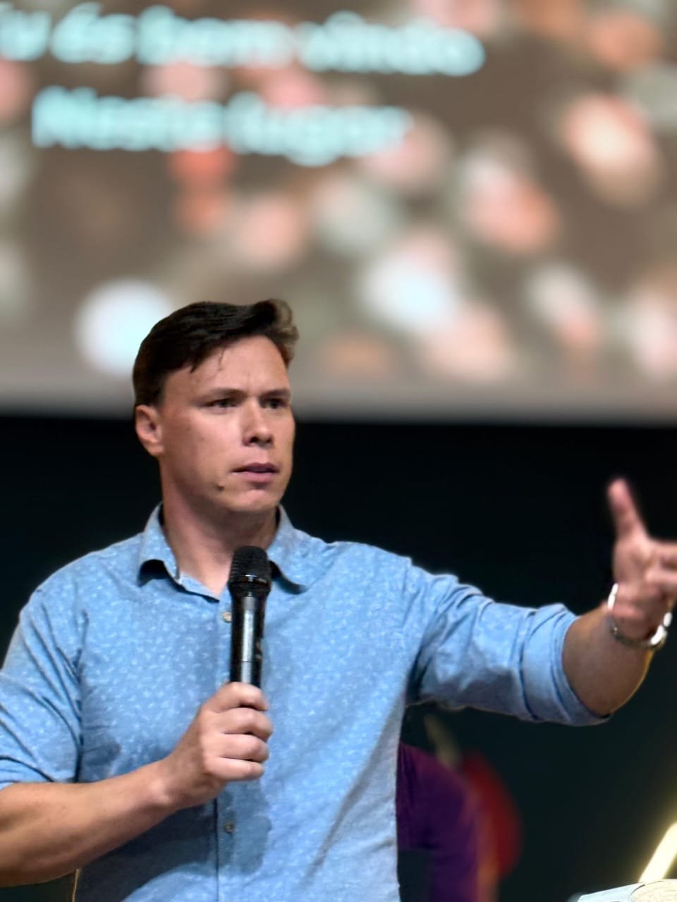 Pastor Bruno presidente da igreja MPG em Colombo