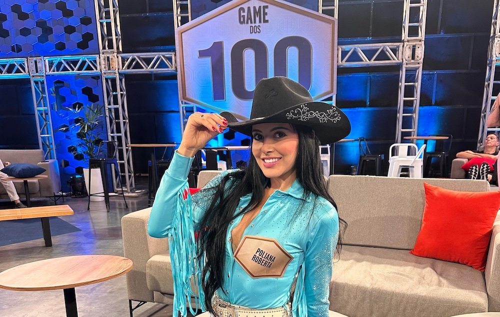 Poliana Roberta é uma das favoritas em votação para vencer o “Game dos 100”
