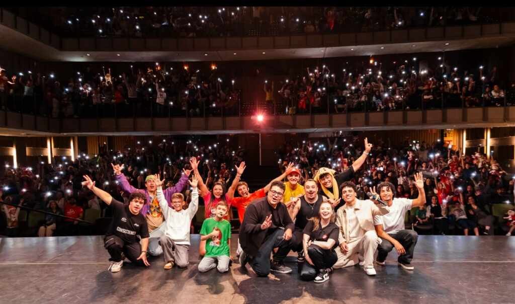 Família Betero lota show em São Paulo com carisma e paixão por games