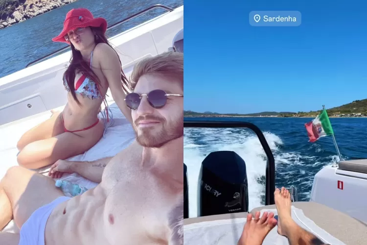 Juliette e o noivo Kaique Cerveny aproveitam passeio de barco na Itália 17 Juliette e noivo aproveitam passeio turístico em viagem para Itália - Foto: instagram