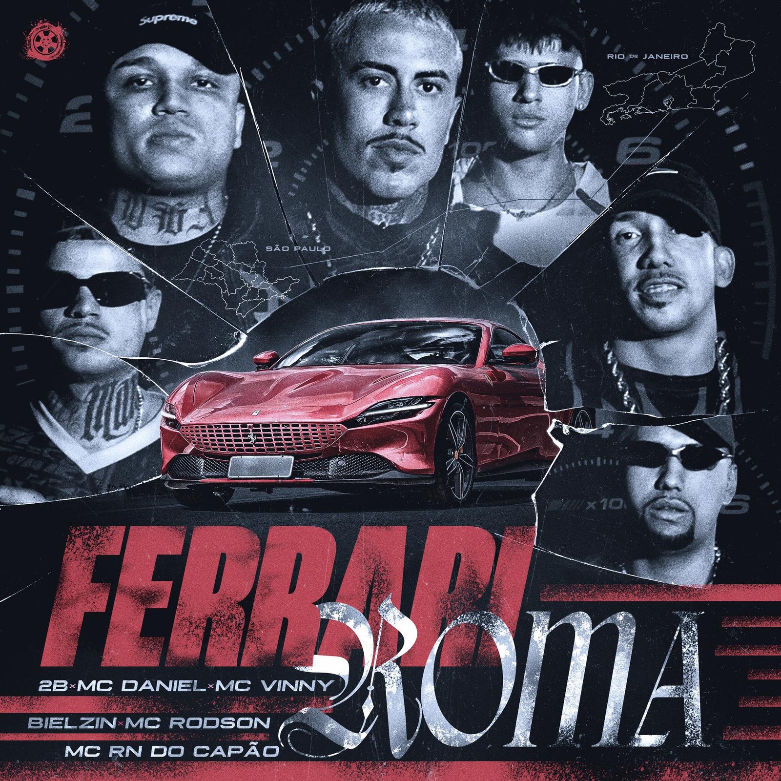 Mc Daniel celebra 28 anos em grande estilo com festa luxuosa em São Paulo 21 SPOTIFY FERRARI ROMA