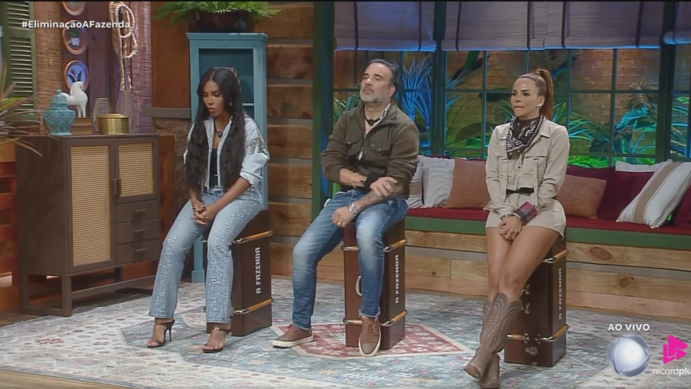 Gabily é eliminada de A Fazenda 17, com 26,95% dos votos - Foto: RecordTV