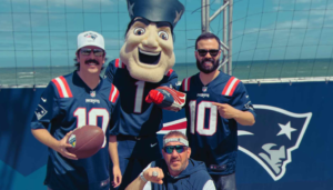 Ao lado de Ken Walter, Fiduma & Jeca participam de experiência dos Patriots no RJ