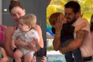 Virginia Fonseca e Zé Felipe celebram 1º ano do filho em comemorações separadas
