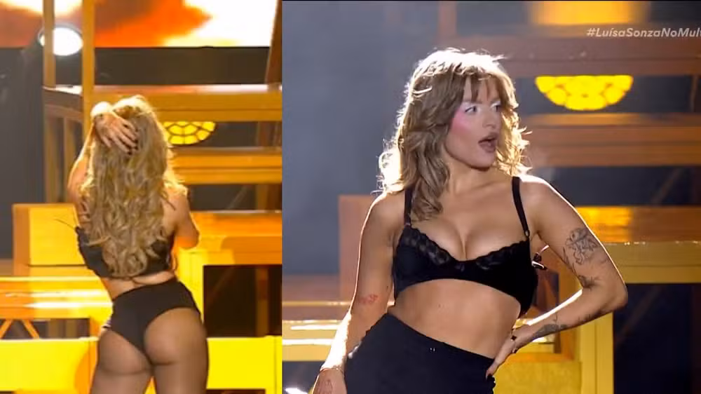 Luísa Sonza inicia nova era inspirada em “Kill Bill” com show em São Paulo 17 Luísa Sonza — Foto: Reprodução/Globoplay