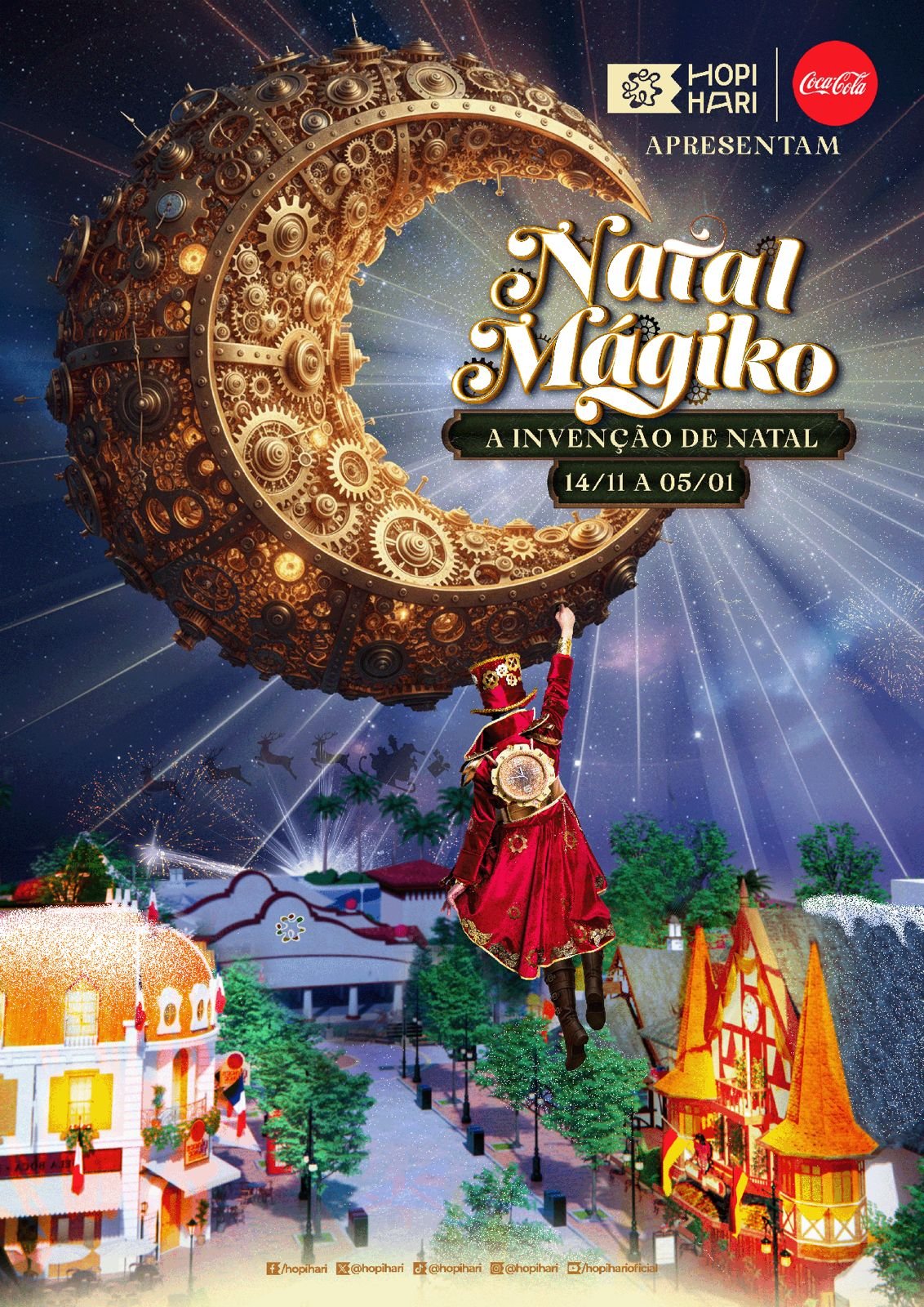 Hopi Hari apresenta Natal Mágiko 2025 com o espetáculo inédito “A Invenção de Natal” 18 79ae1752