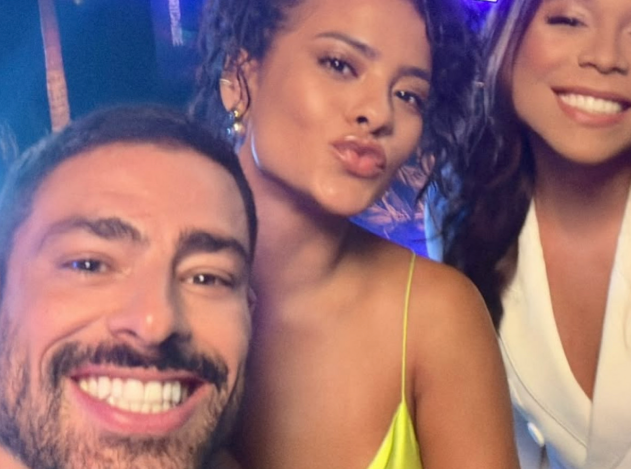 Cauã Reymond encerra gravações de Vale Tudo e relembra foto com Bella Campos