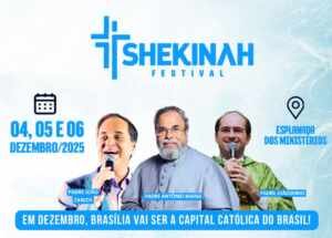 Festival Shekinah movimenta Brasília com três dias de música, fé e ações solidárias em dezembro