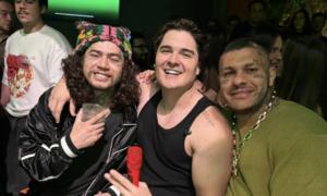 Whindersson Nunes e Toguro curtem show de Eric Land em São Paulo