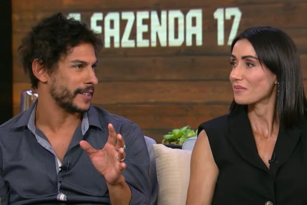 Michelle Barros e Shia Phoenix A Fazenda
