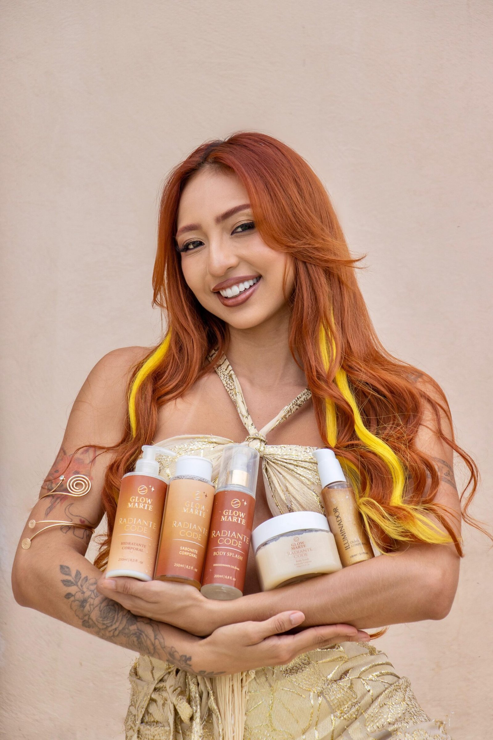 Ruivinha de Marte realiza sonho e lança sua linha de cosméticos Glow Marte 21 WhatsApp Image 2025 11 22 at 19.13.10 scaled